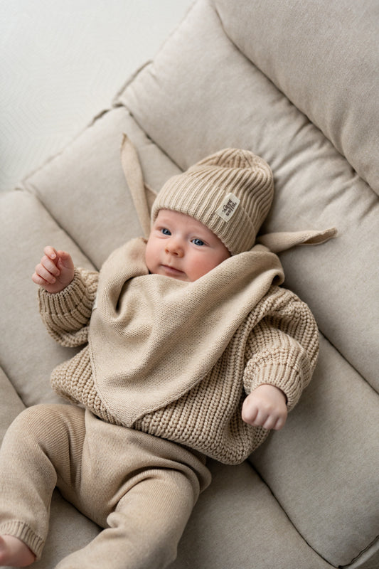 Szalik trójkątny merino