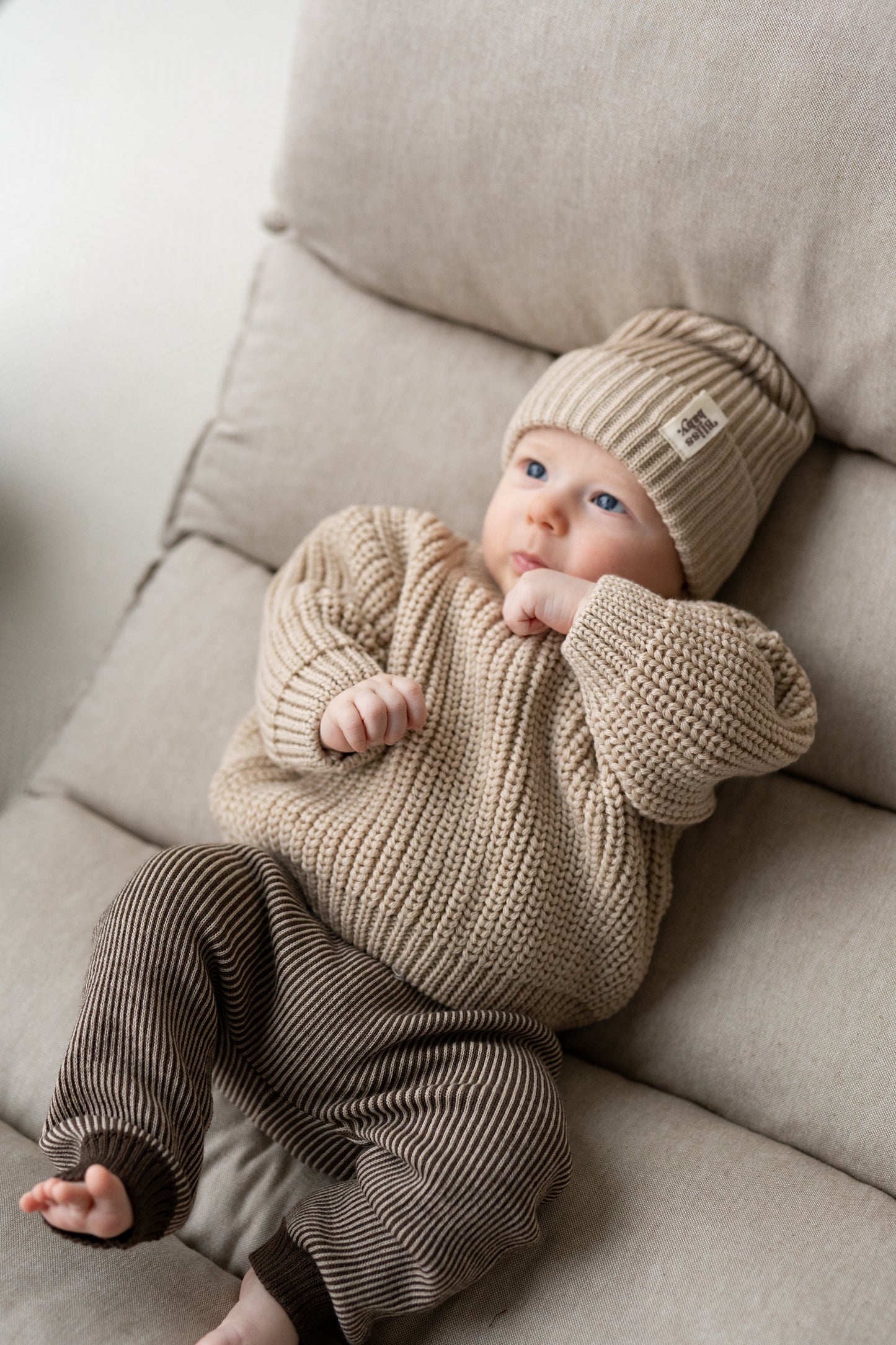 Legginsy merino STRIPES