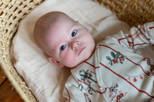 Rompers kopertowy ZIMOWE KRÓLIKI