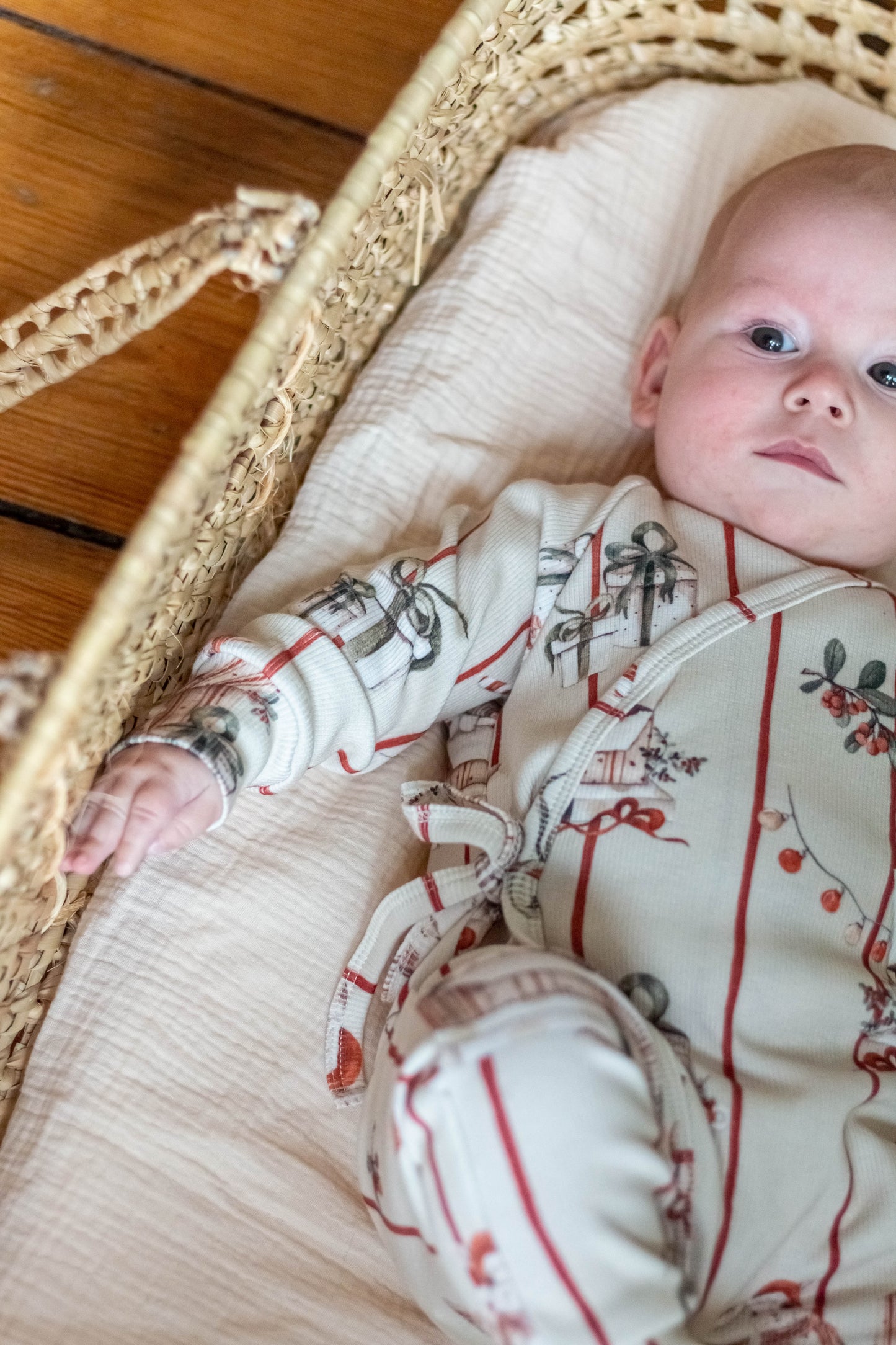 Rompers kopertowy ZIMOWE KRÓLIKI