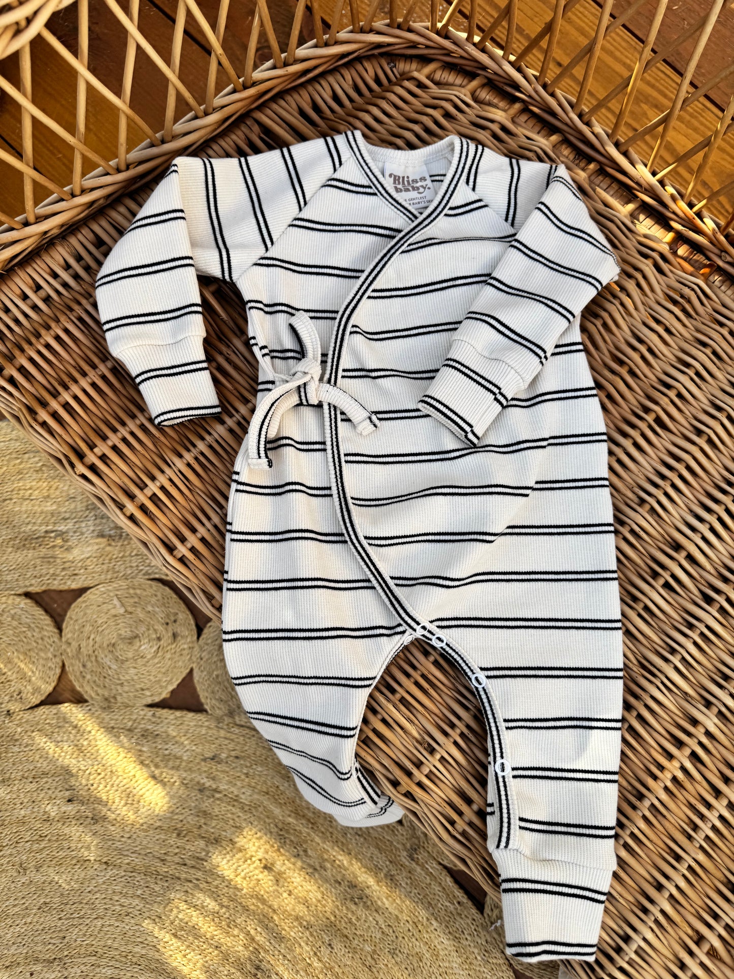 Rompers kopertowy SOFT STRIPES