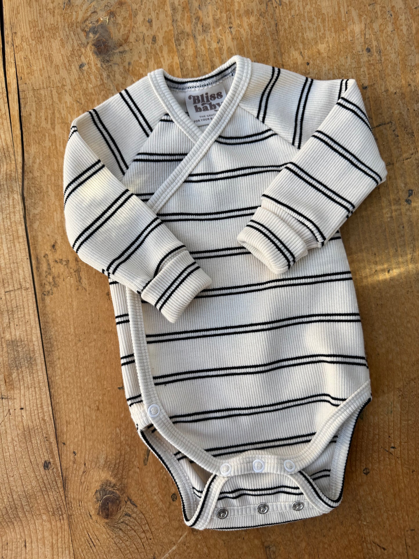 Body rosnące kopertowe SOFT STRIPES