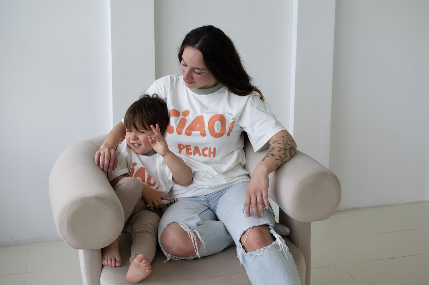 T-shirt CIAO PEACH
