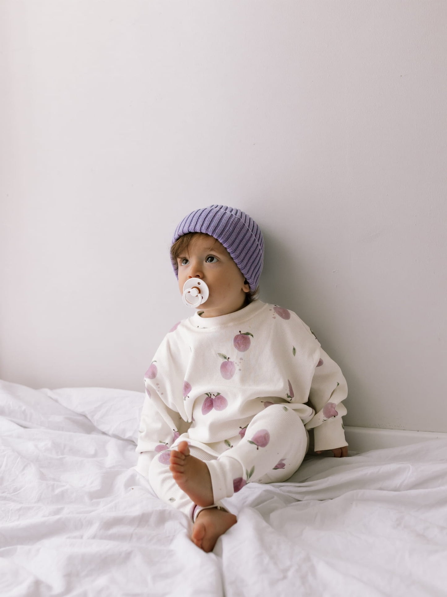 Bluza oversize ŚLIWKI