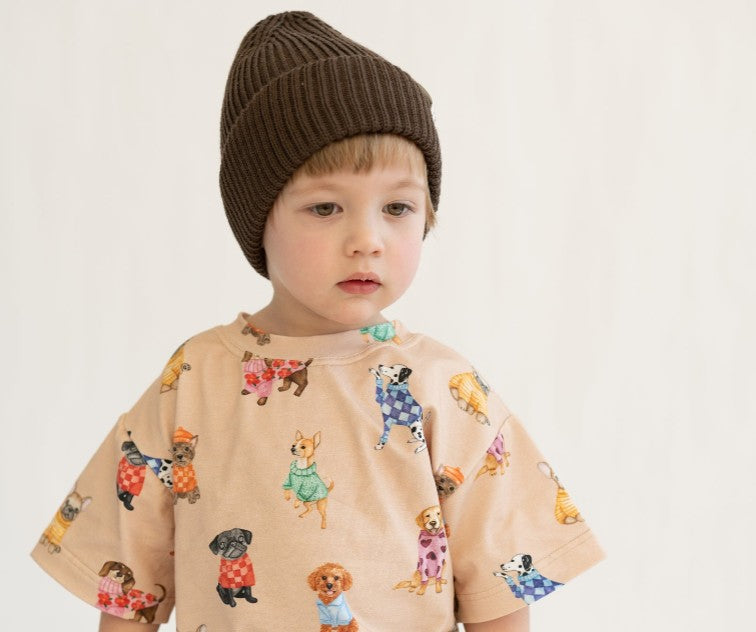 Ubranka dla dzieci BEIGE PUPPY