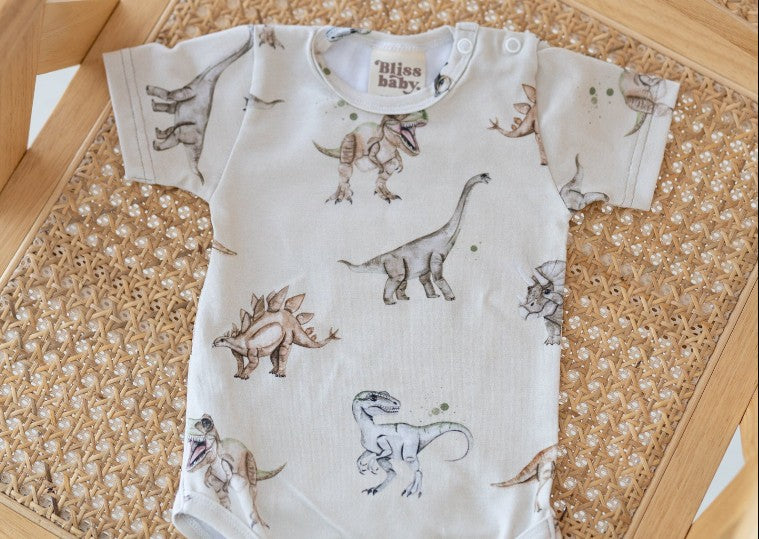 Bawełniane Ubranka dla dzieci w Dinozaury