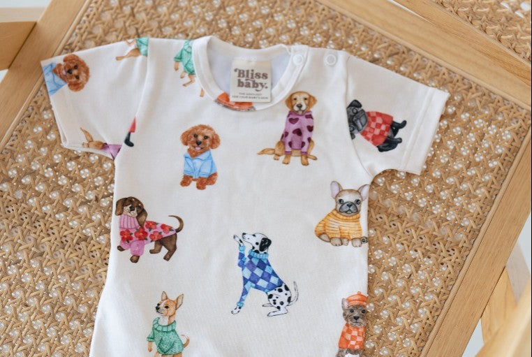 Ubranka dla dzieci CREAM PUPPY