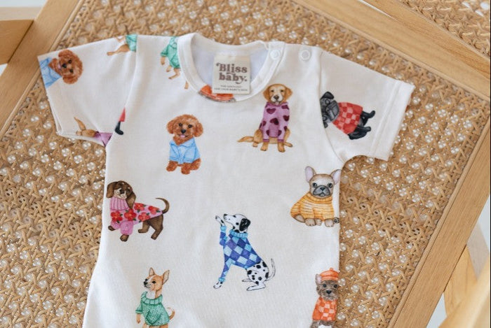 Ubranka dla dzieci CREAM PUPPY