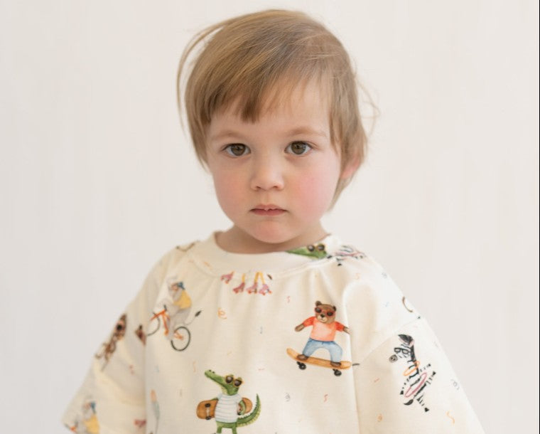 ubranka we wzór tiny rebels