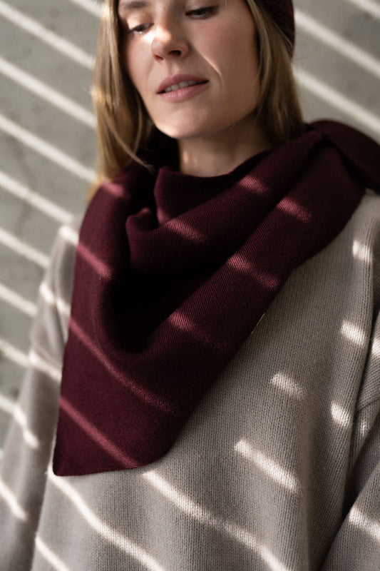 CHUSTA merino MERLOT MAMA