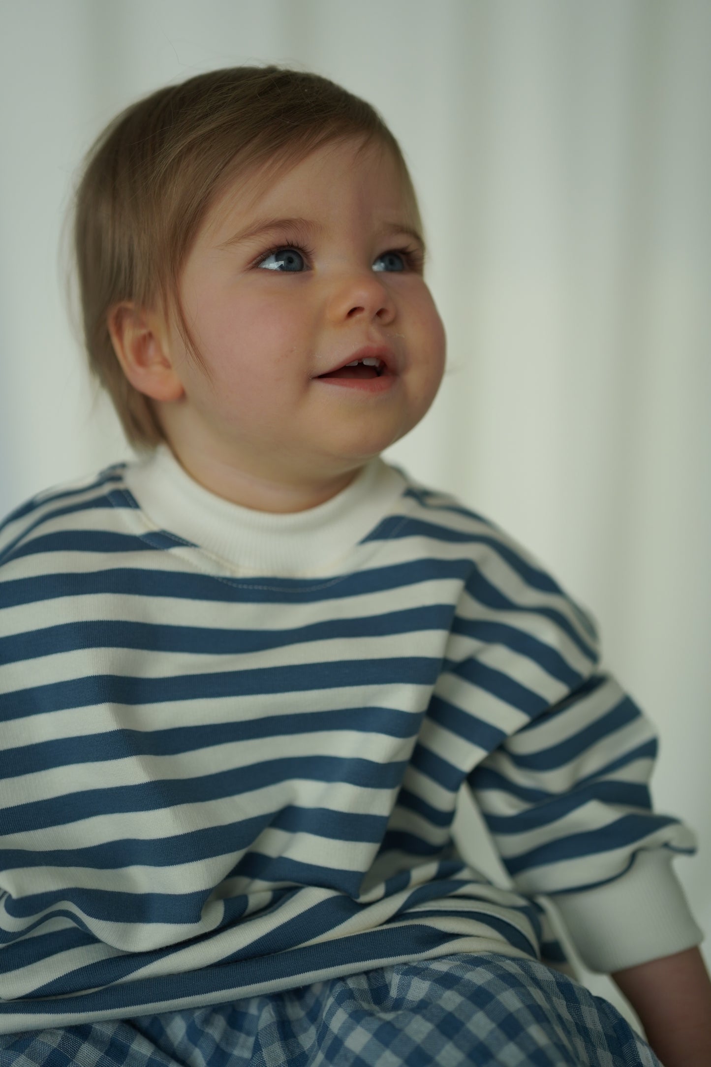 Bluza oversize BLUE STRIPES