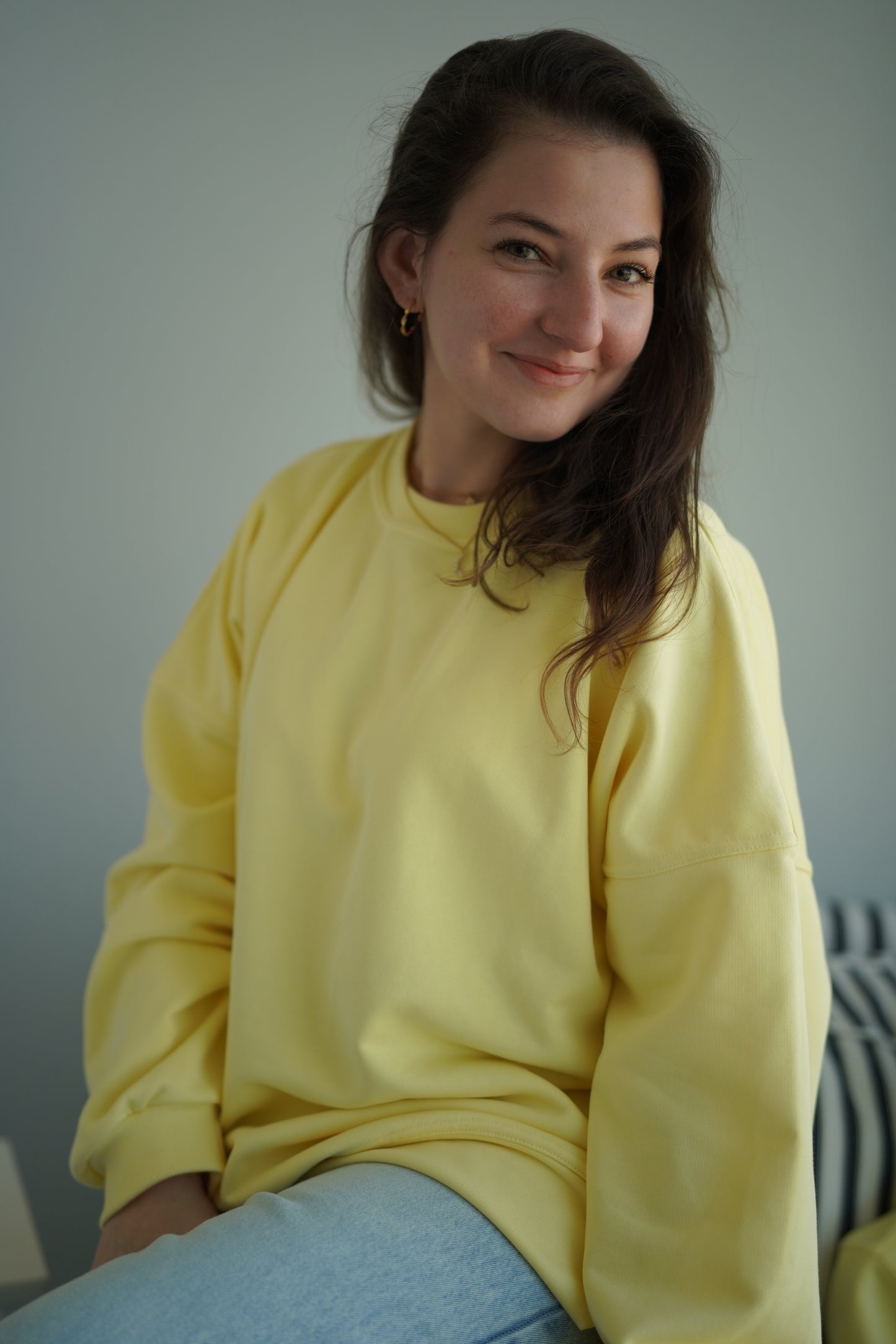 Bluza oversize BUTTER YELLOW