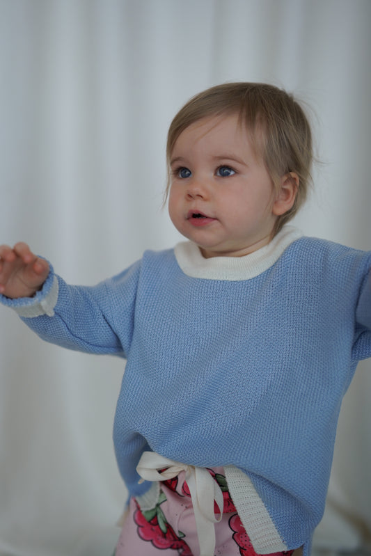 Kanariengelber Merinopullover