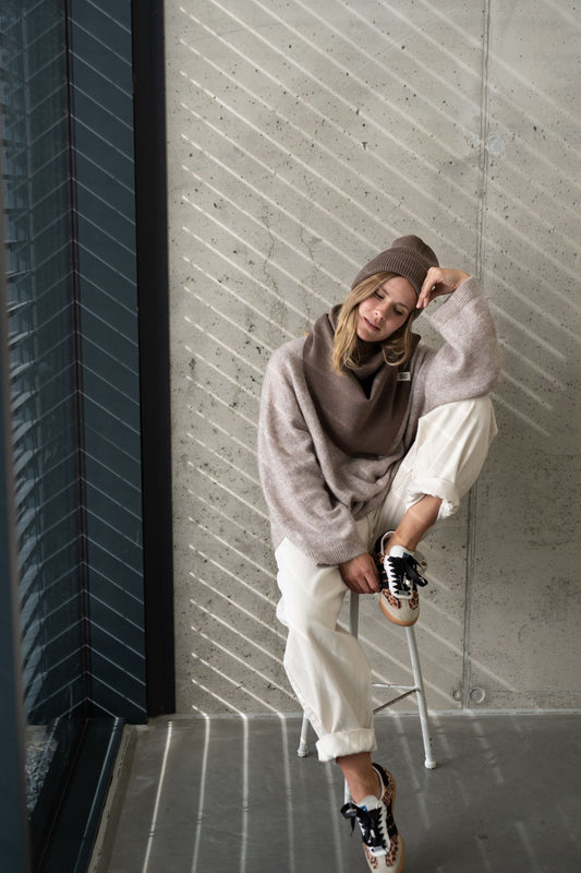 Czapka merino COCOA MAMA