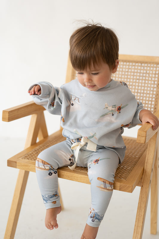 Legginsy SAMOLOTY