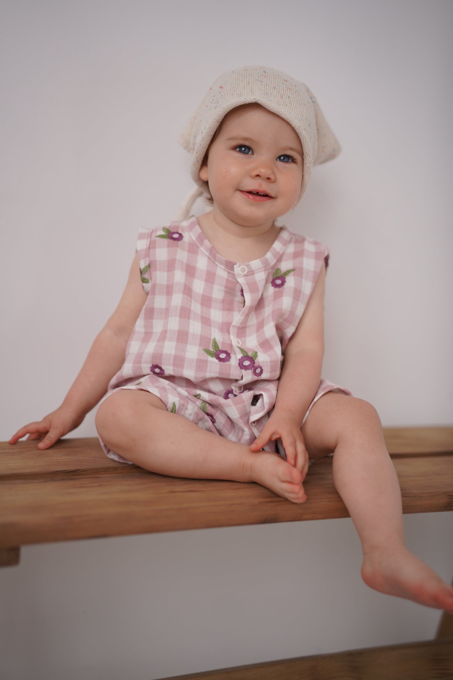 Rompers muślinowy Maison Bloom