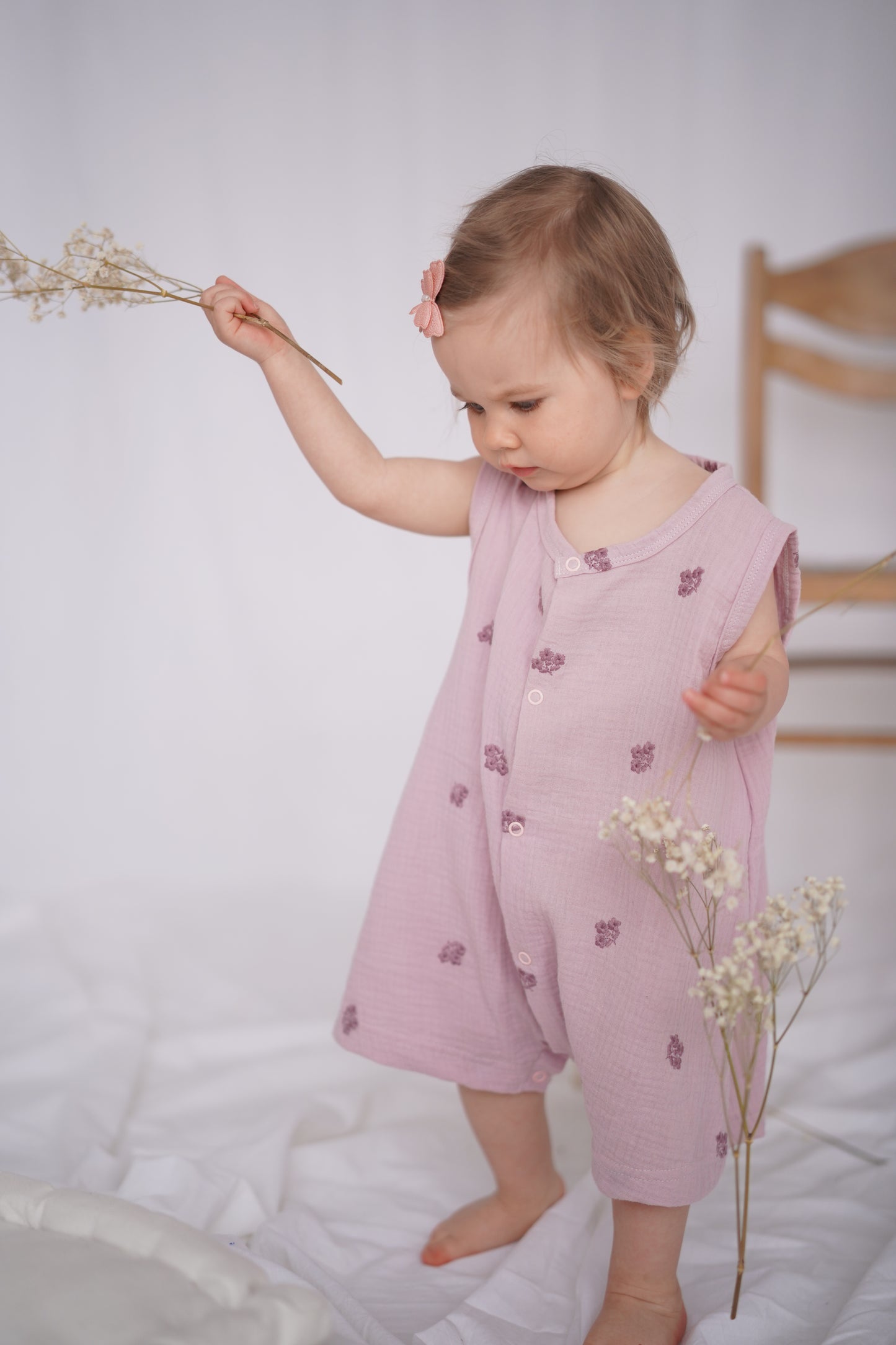 Rompers muślinowy Floréa