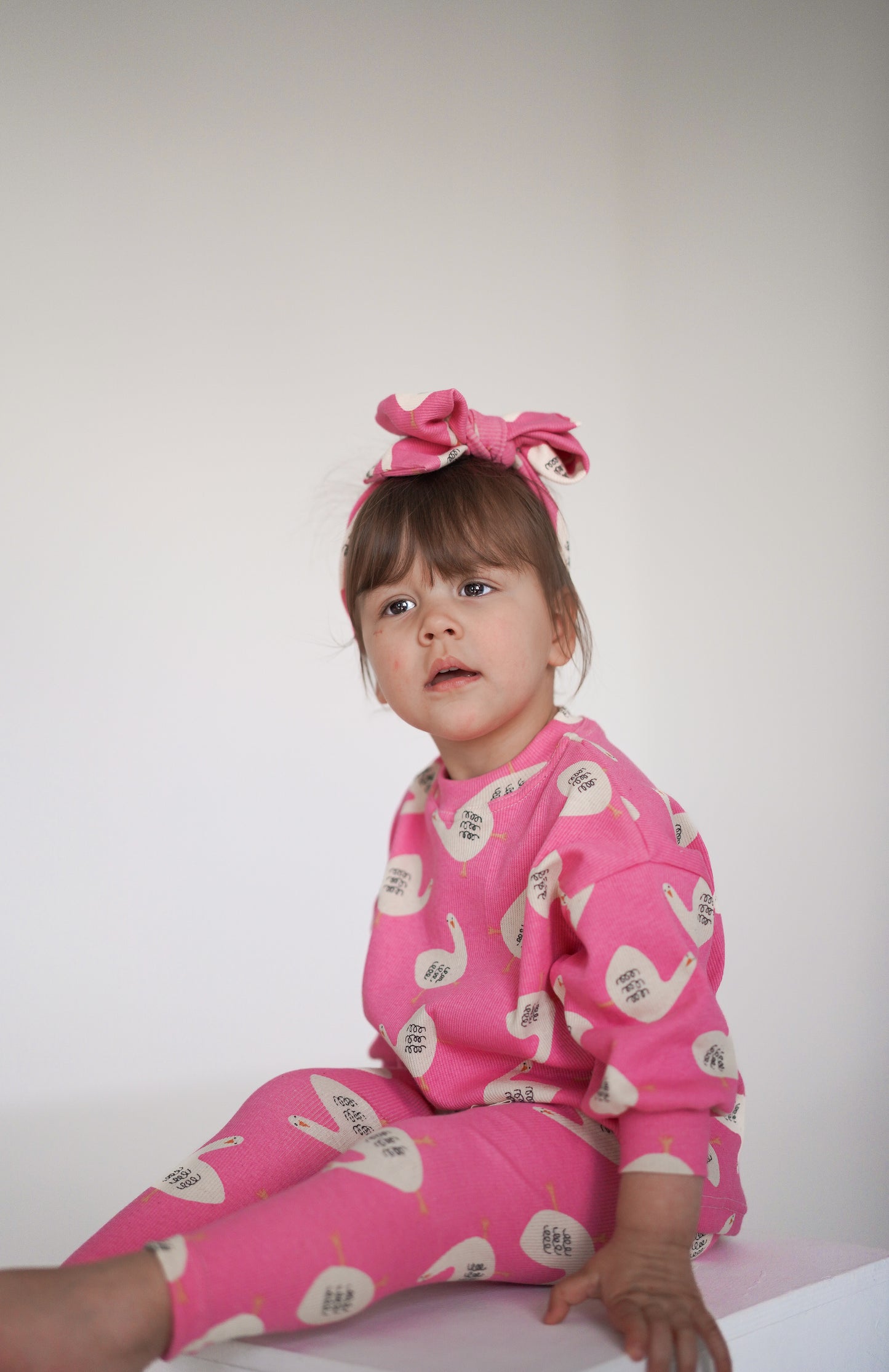 Bluza prążkowana PINK CHOOK