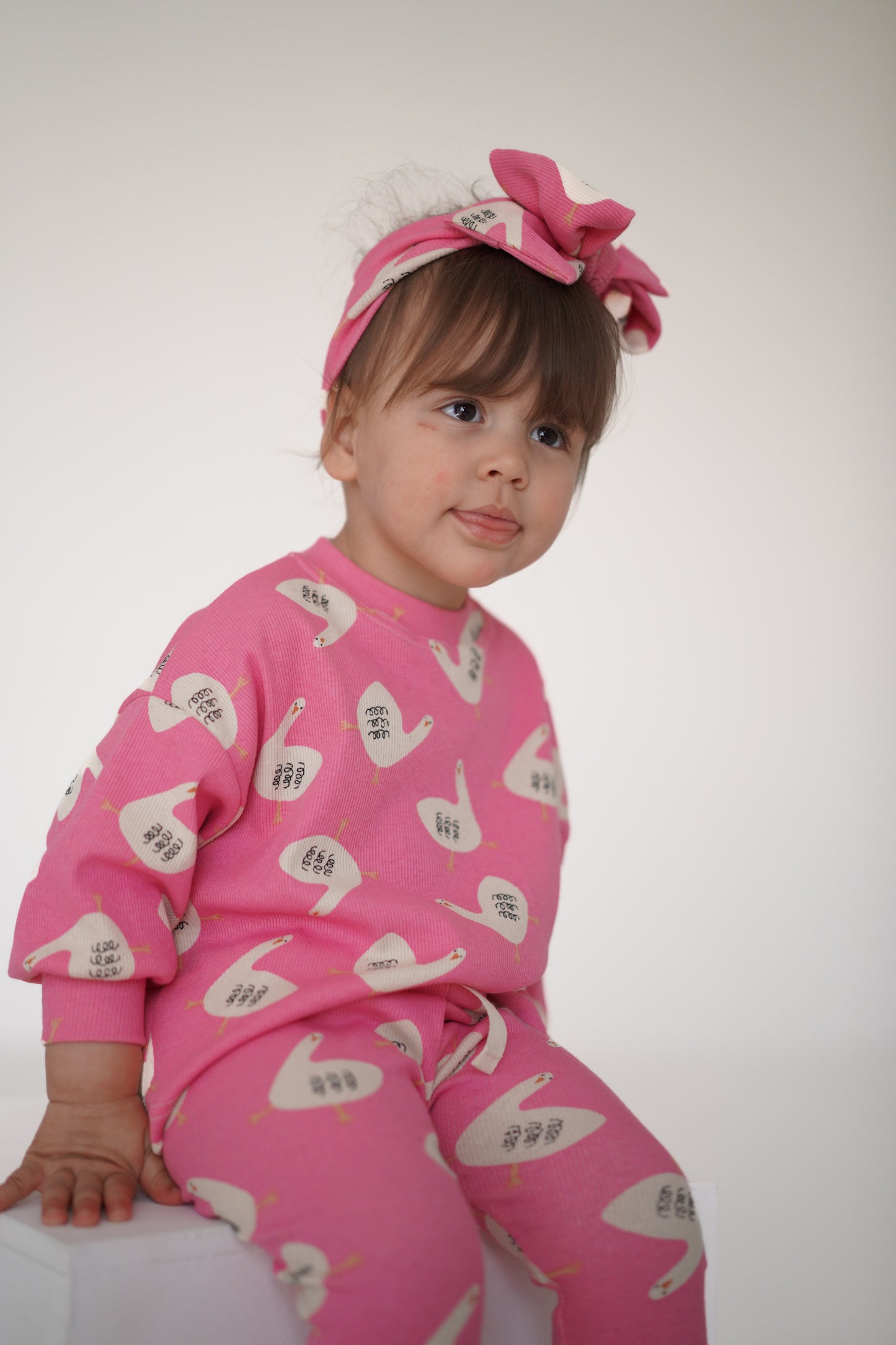 Bluza prążkowana PINK CHOOK
