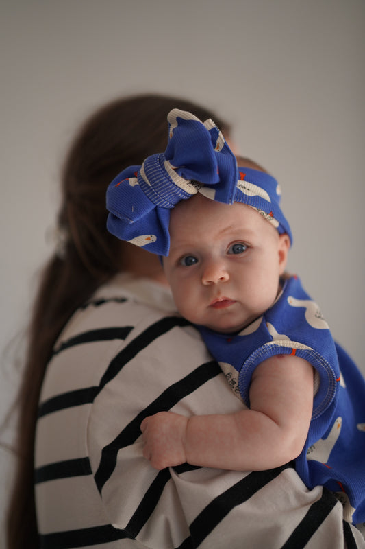 Rompers prążkowany BLUE CHOOK