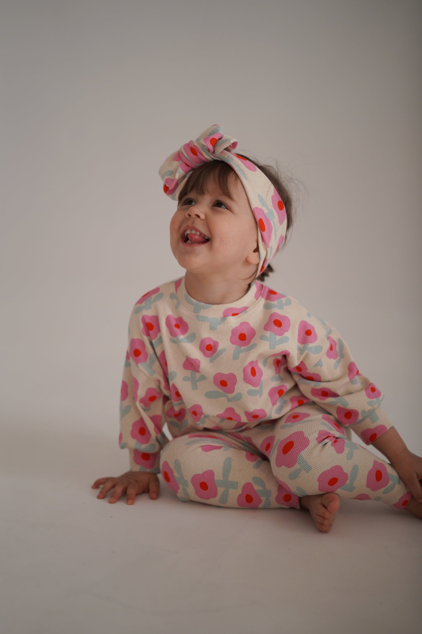 Bluza prążkowana MAGENTA