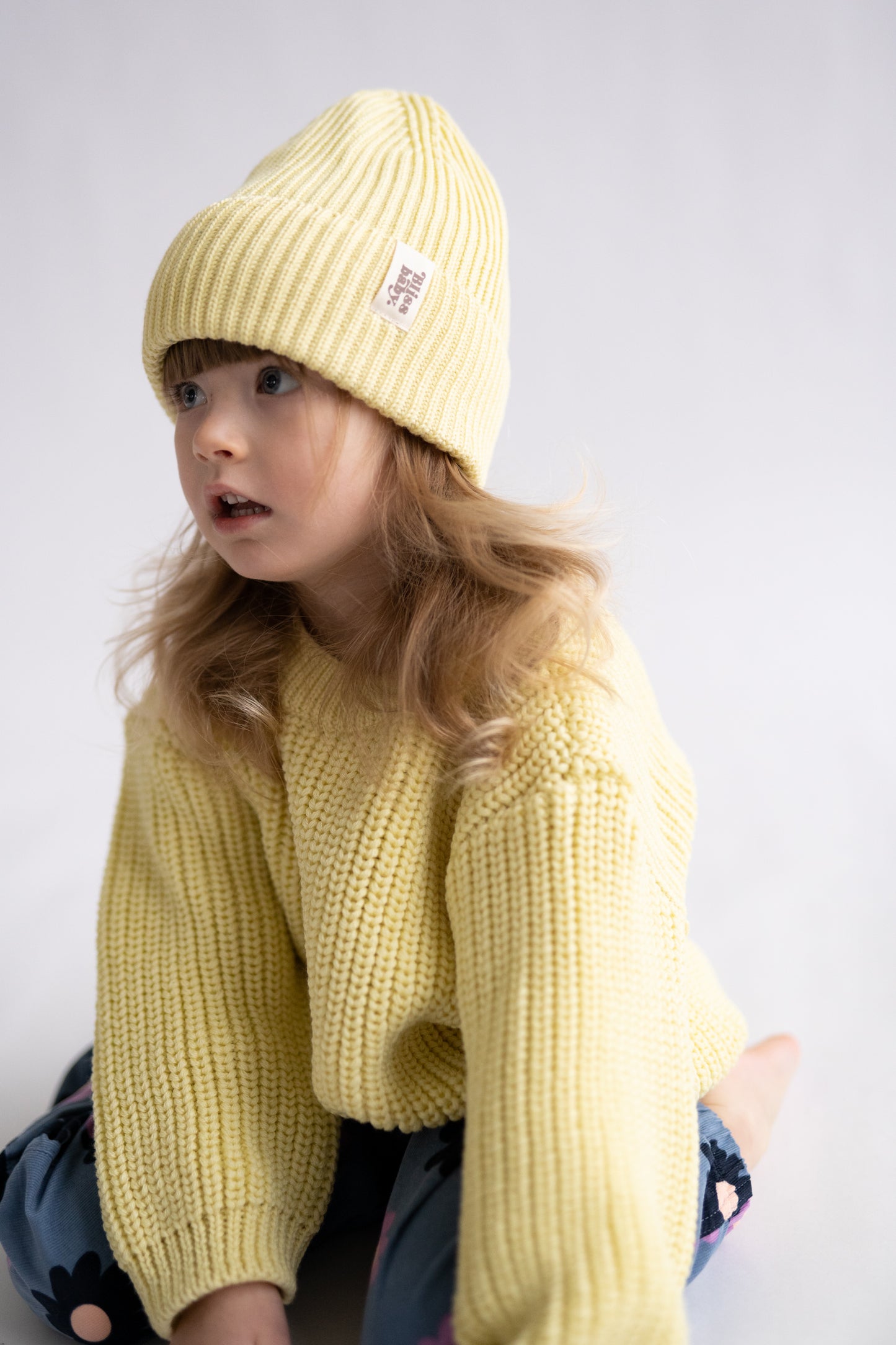 Czapka merino KANARKOWA