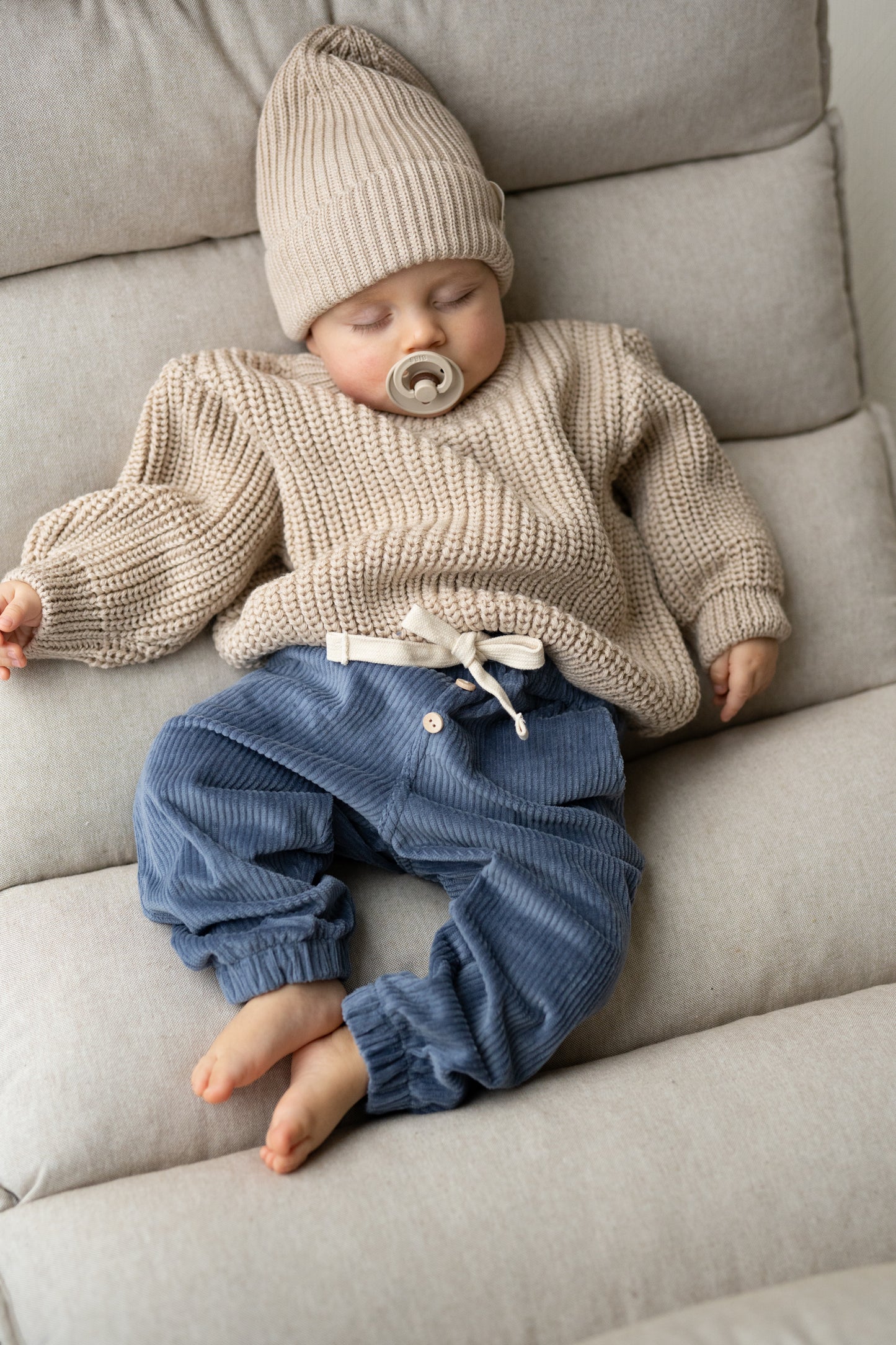 BEIGE Merinopullover