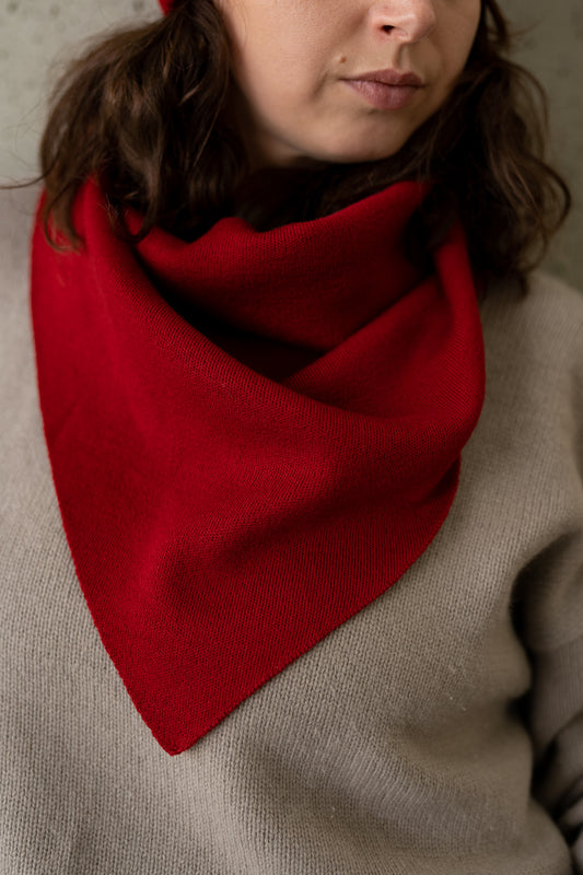 CHUSTA merino CHERRY MAMA