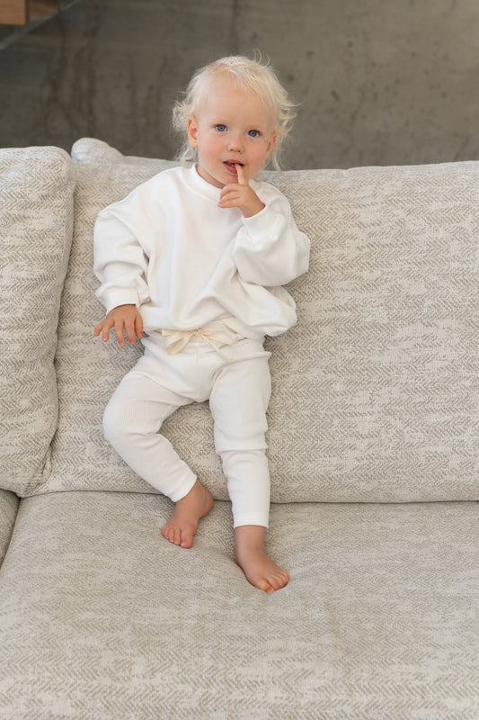 Bluza oversize ŚMIETANKOWA