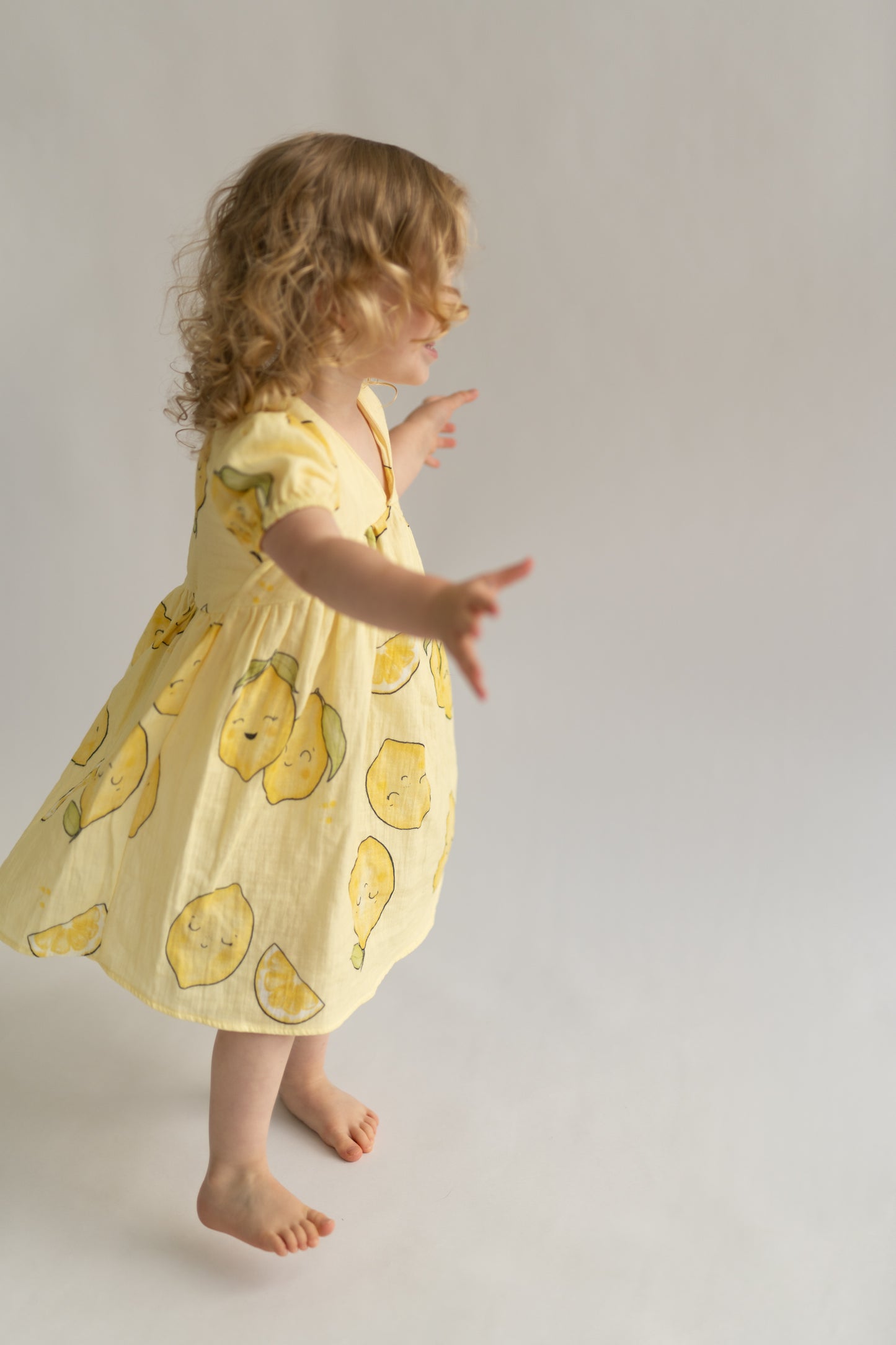 Sukienka muślinowa LEMON