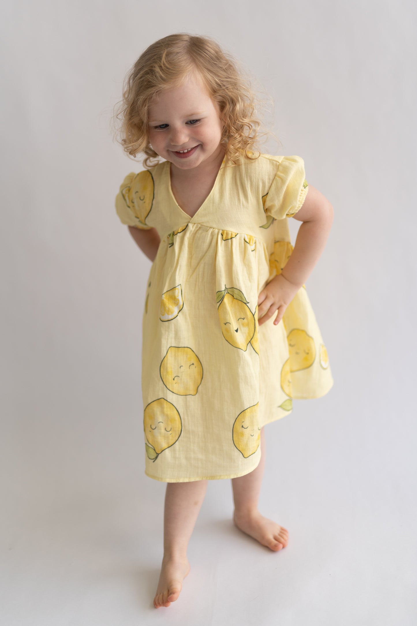 Sukienka muślinowa LEMON