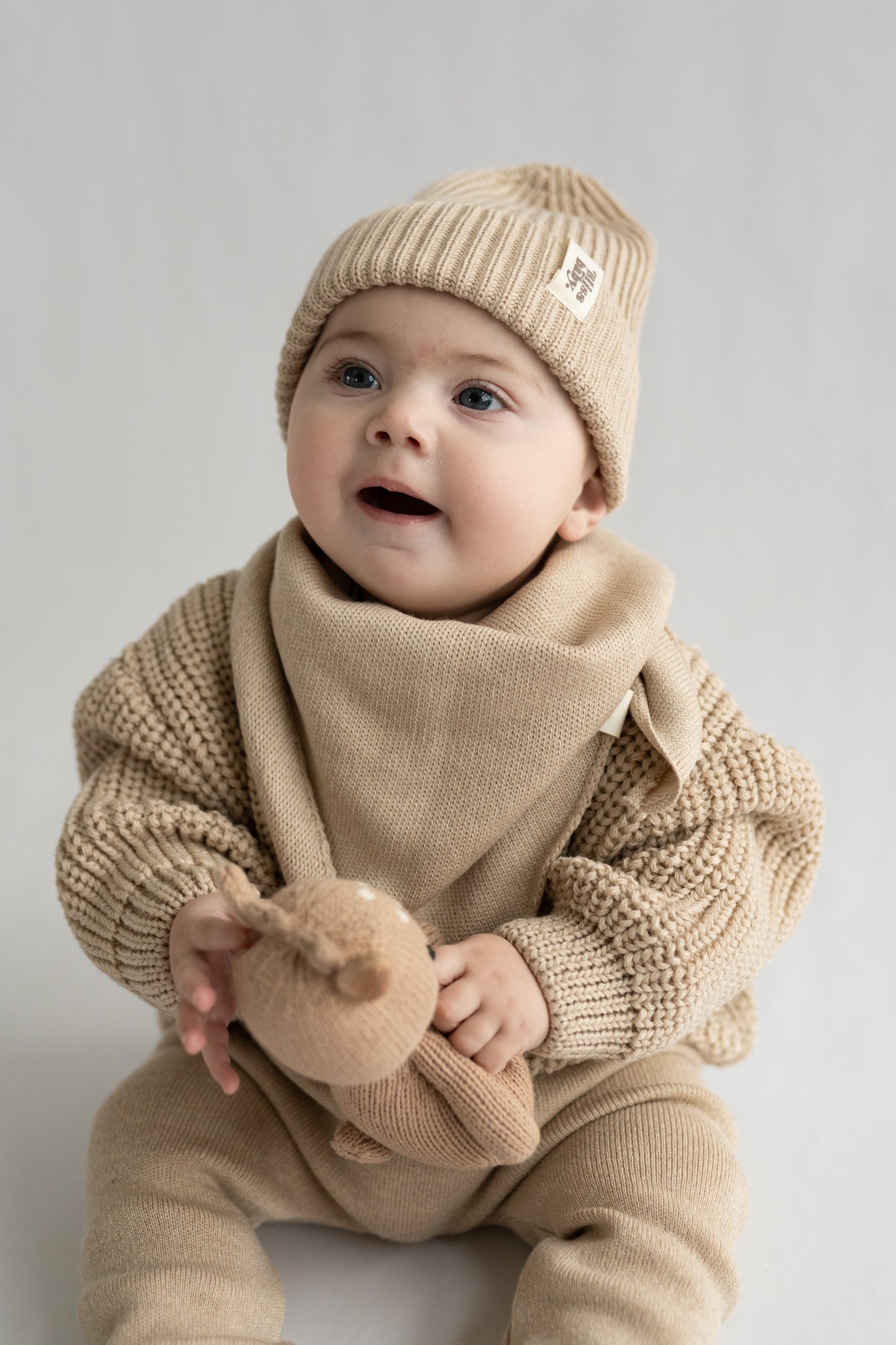 BEIGE Merinopullover