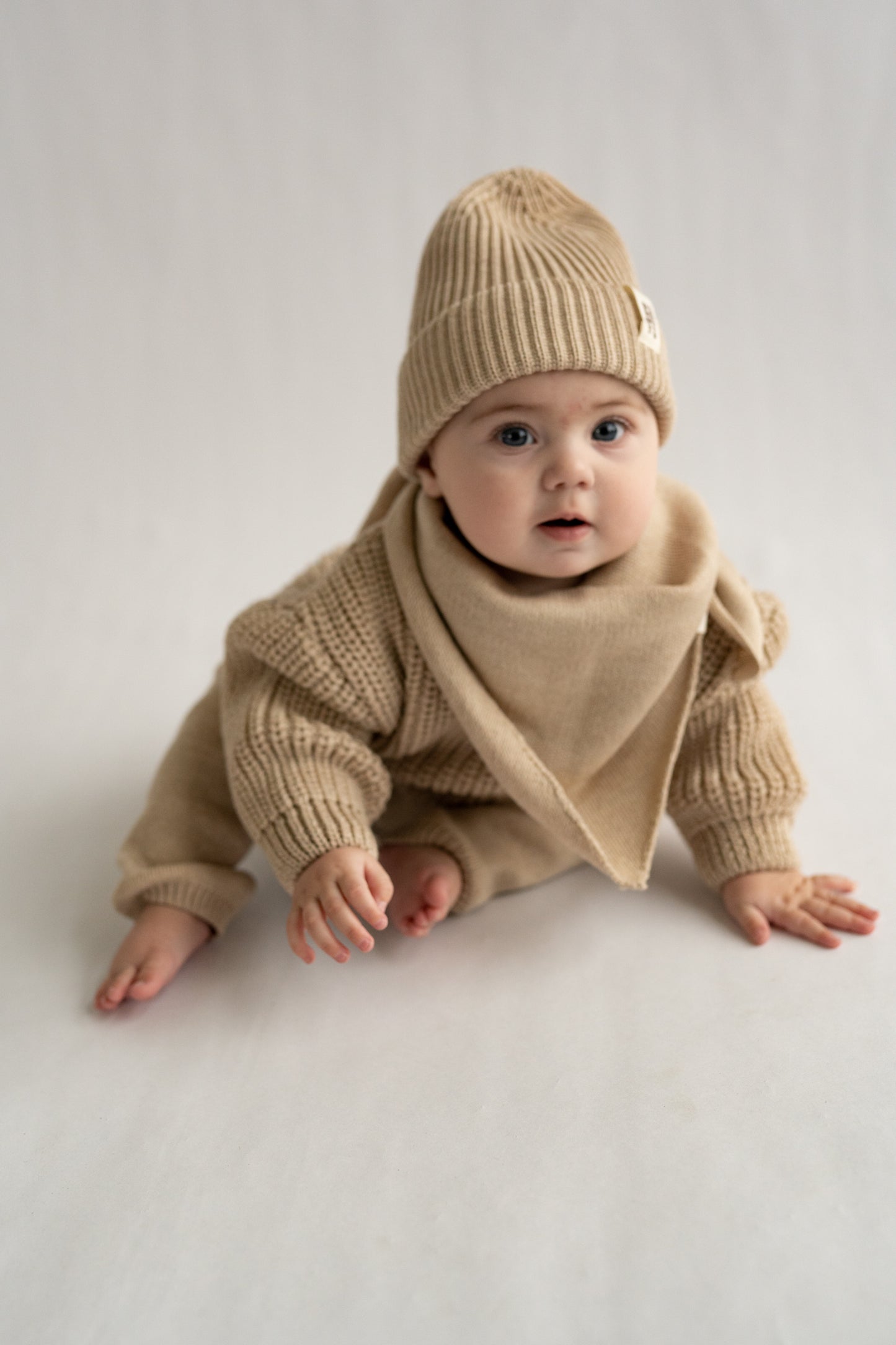 BEIGE Merinopullover