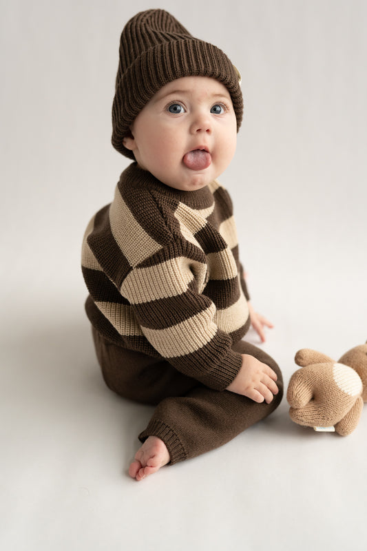 Sweter merino STRIPES