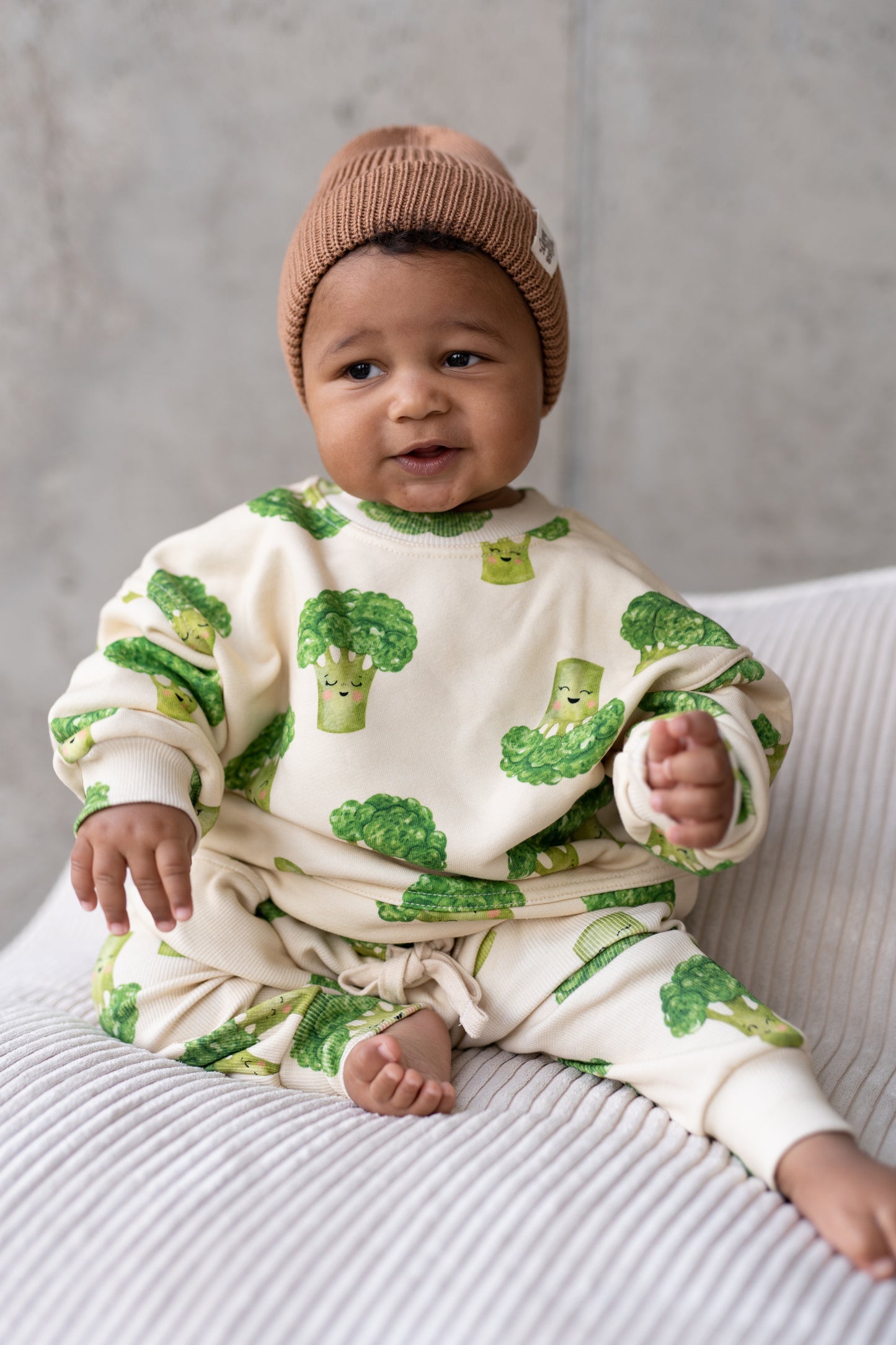 Spodnie prążkowane BROCCOLI