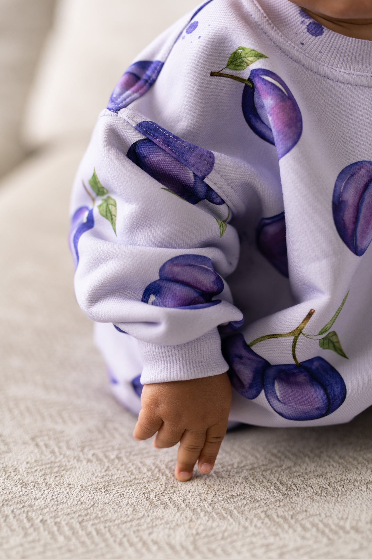 Bluza oversize PLUM