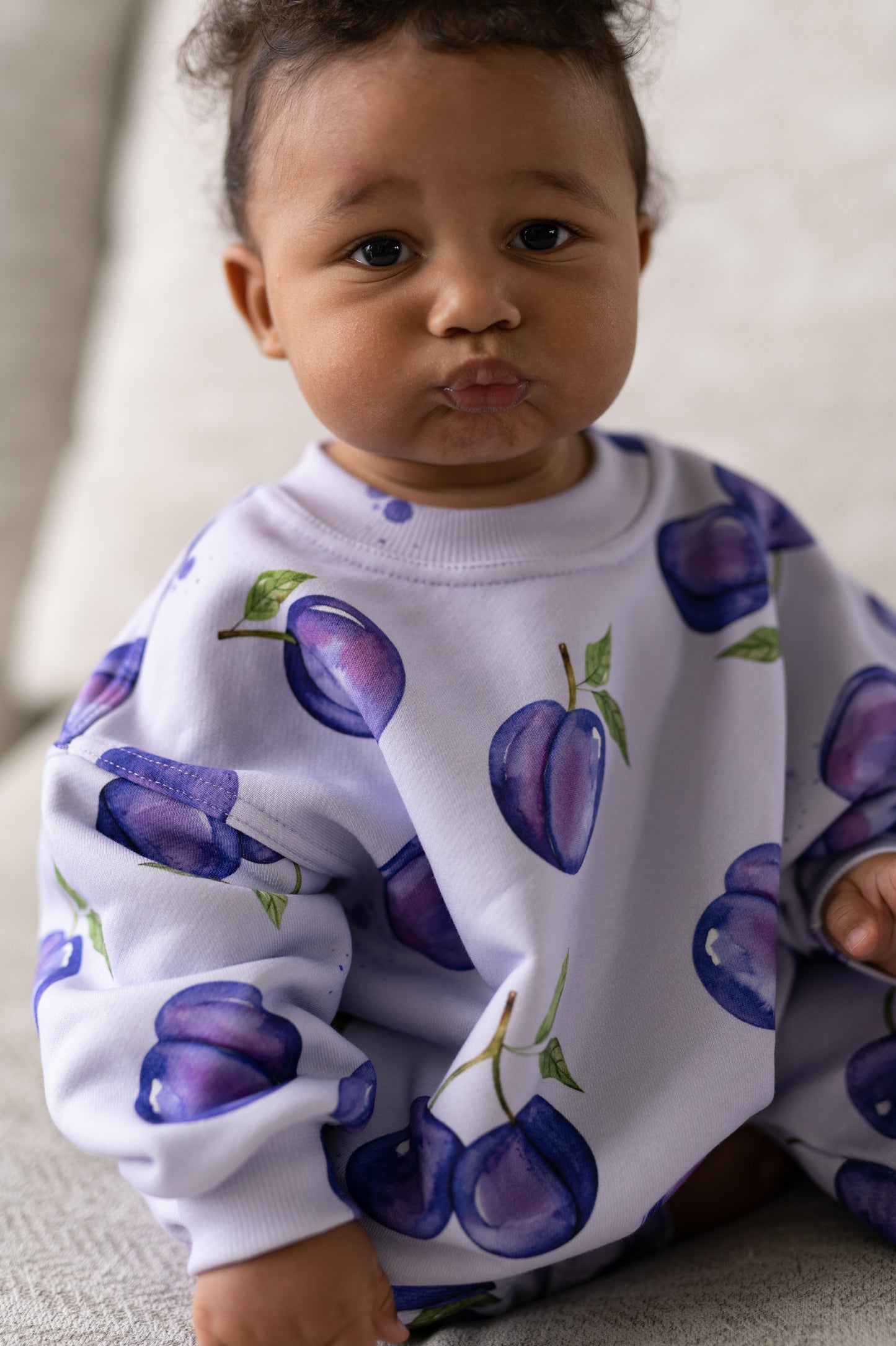 Bluza oversize PLUM