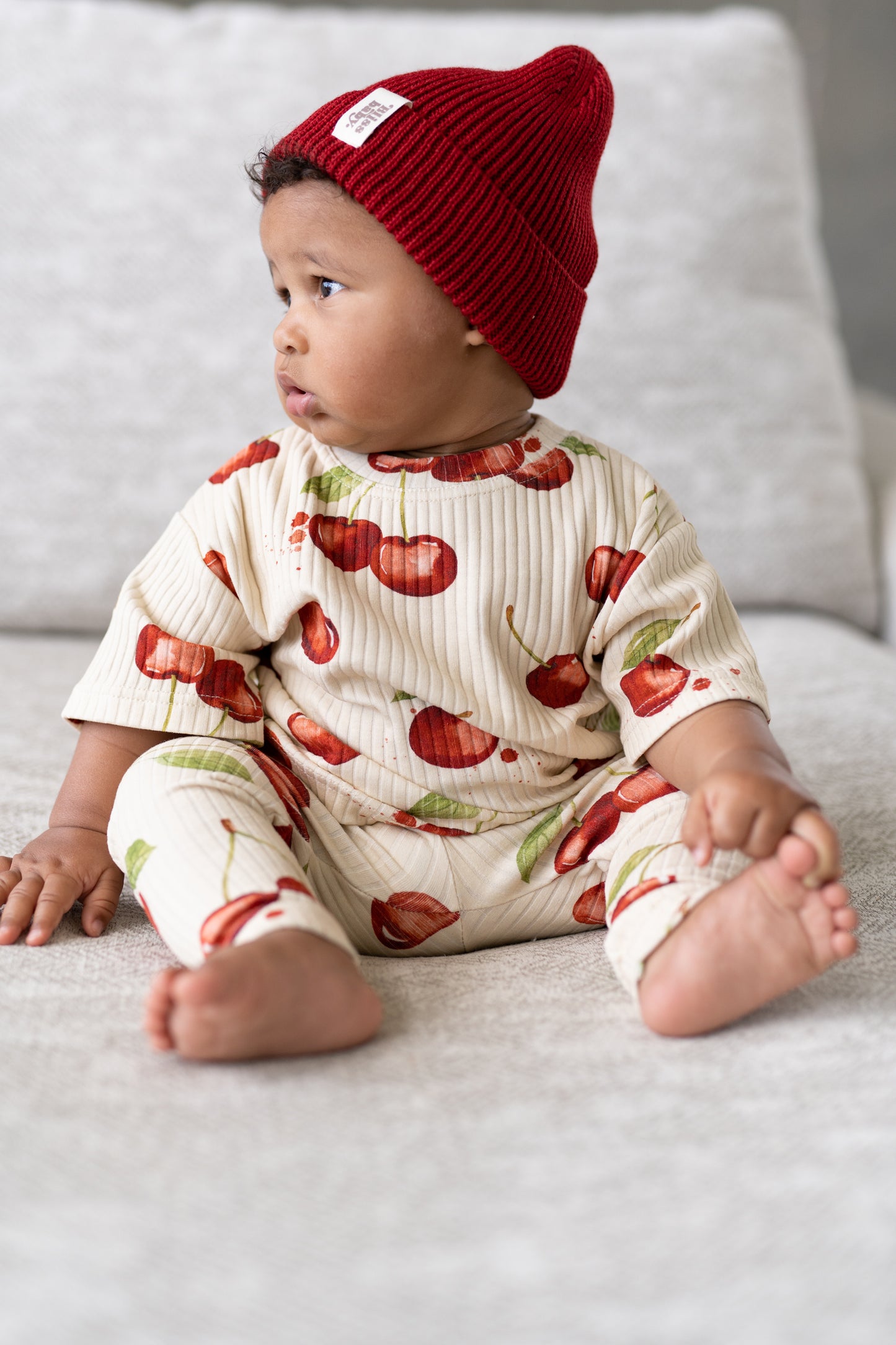 T-shirt oversize CHERRY