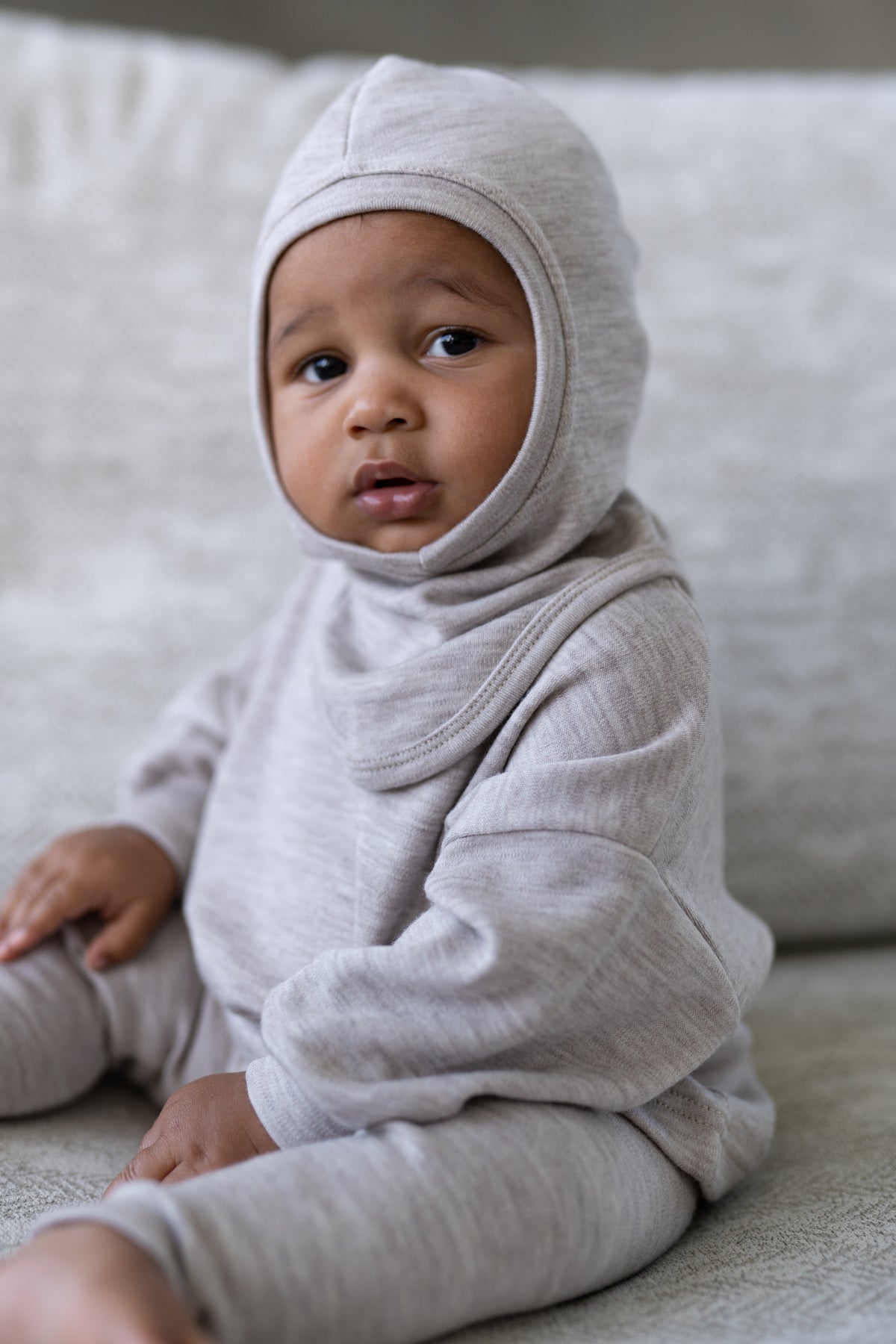 Kominiarka merino GREY