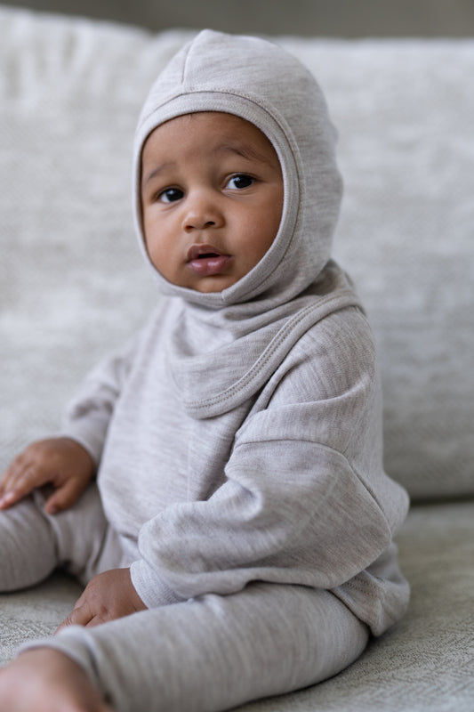 Kominiarka merino GREY