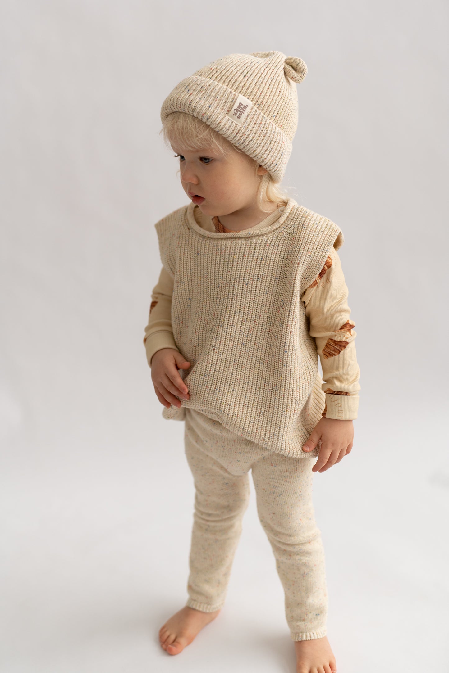 Czapka bawełniana CANDY DOTS