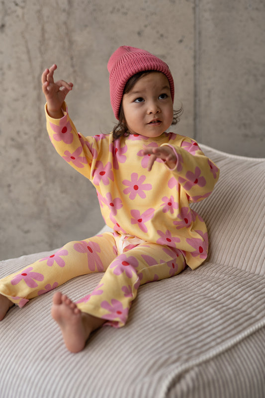 Longsleeve FLOWER POWER BUTTER