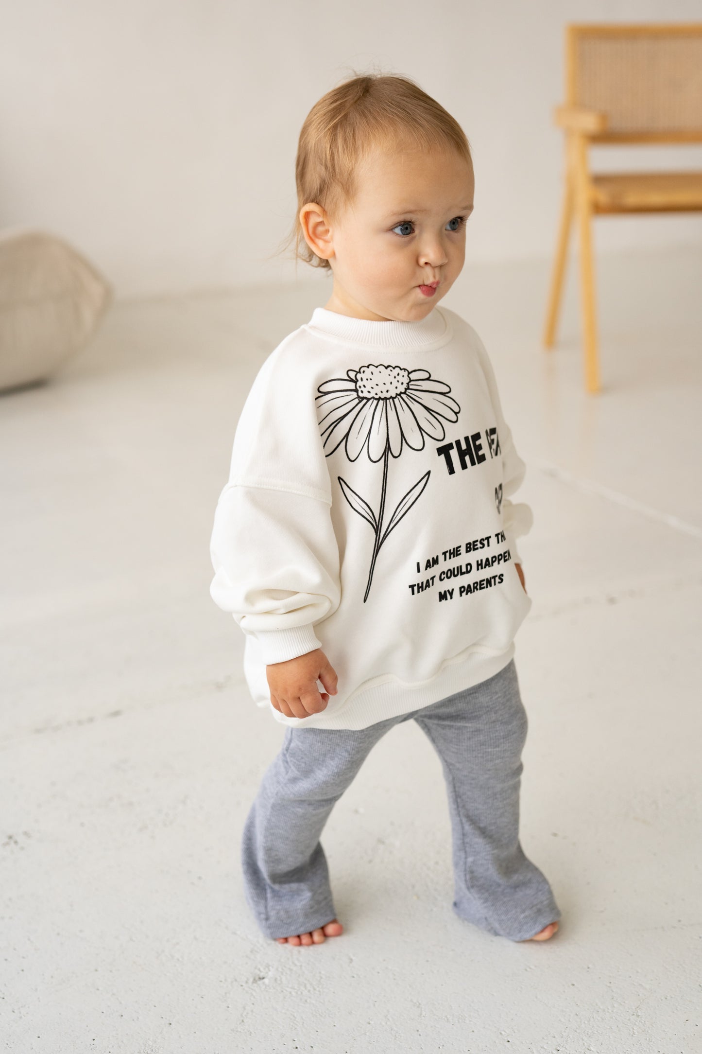Oversize-Sweatshirt BLUEBERRY