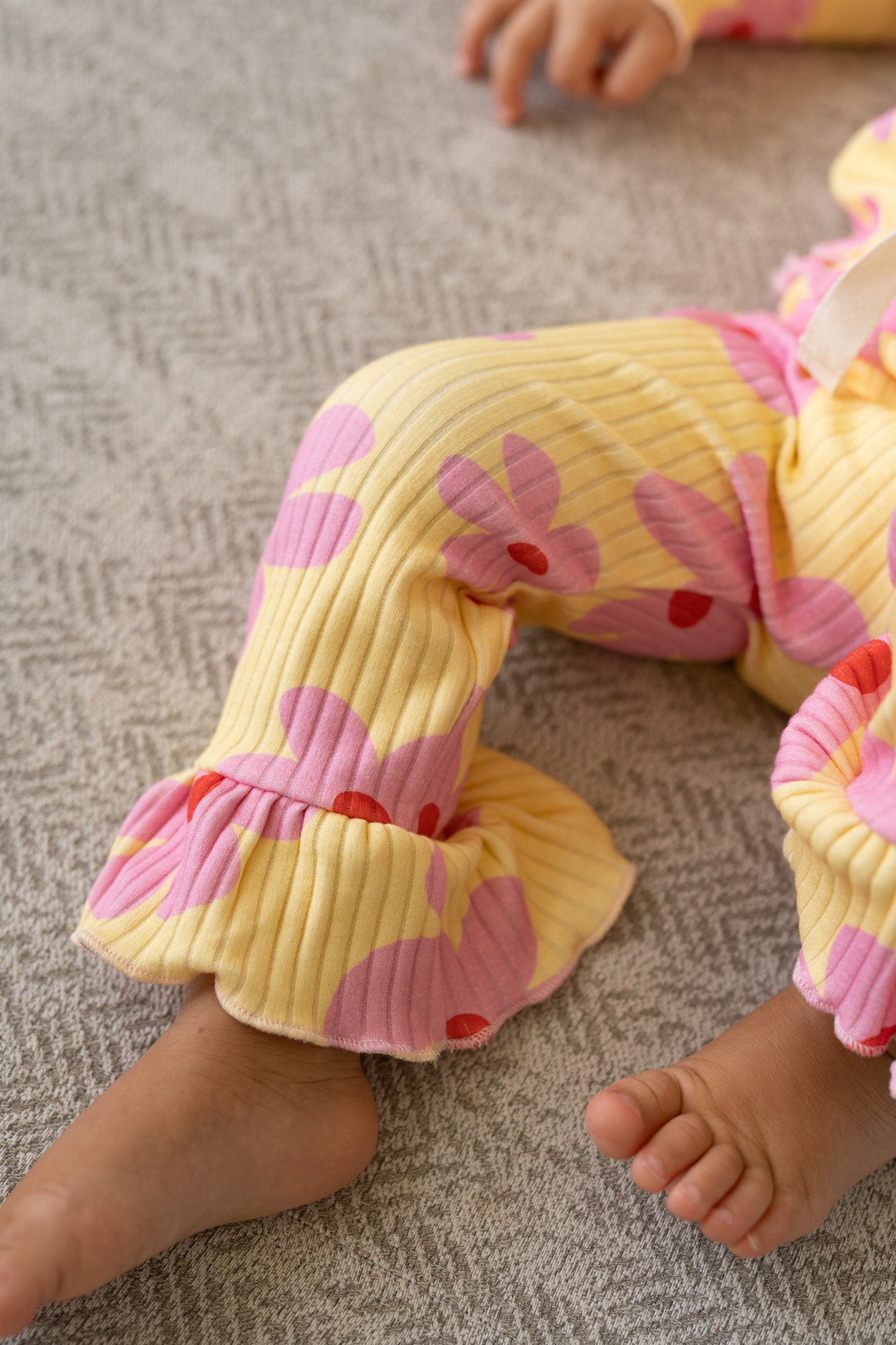 Legginsy z falbanką FLOWER POWER BUTTER
