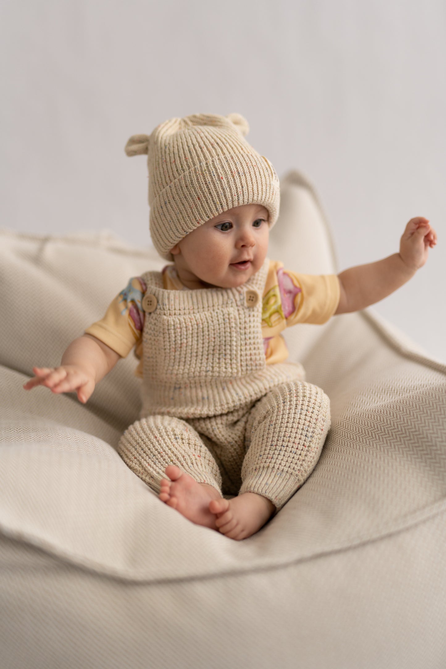 Czapka bawełniana CANDY DOTS