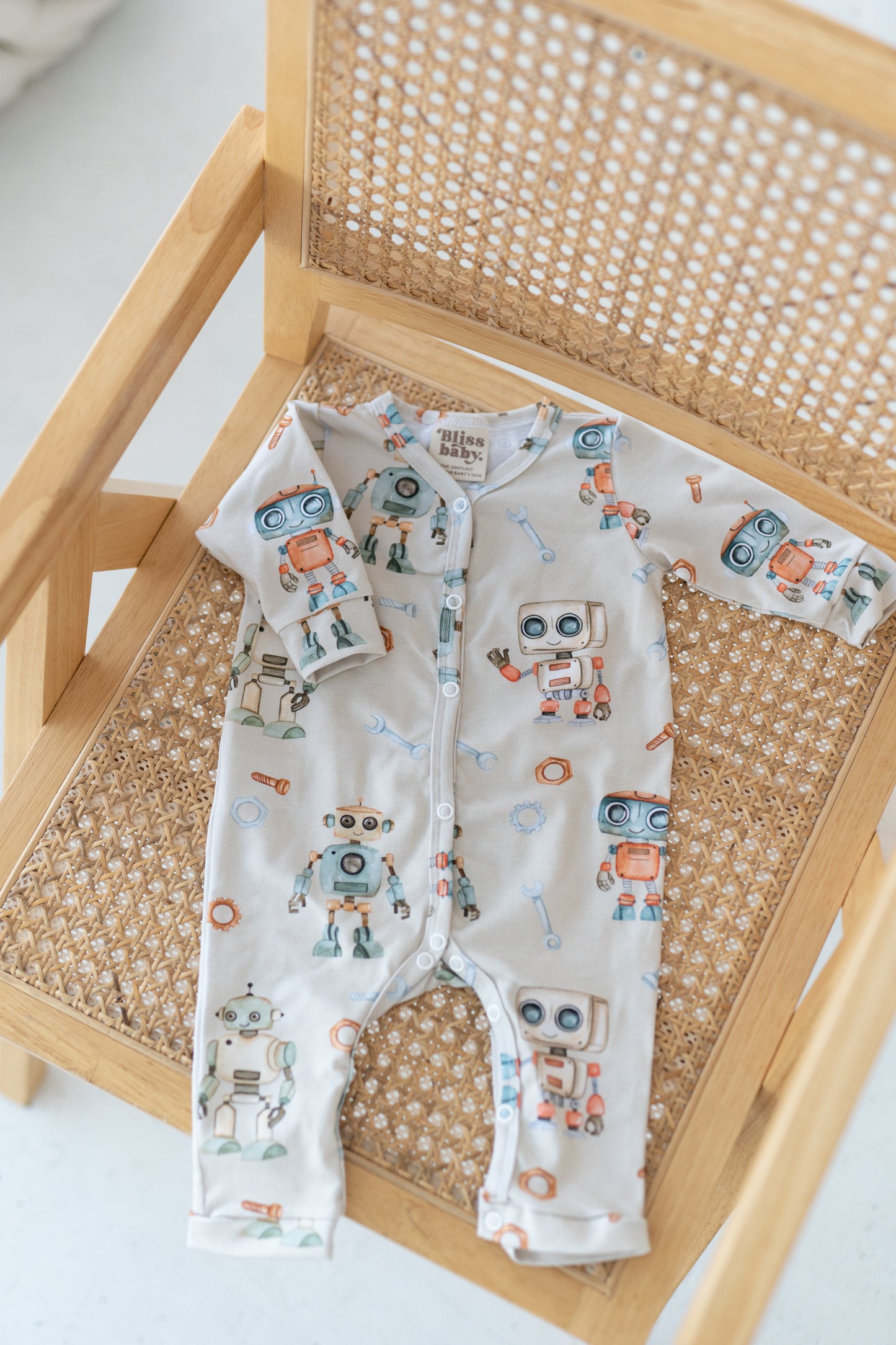 Pajacyk na napy LITTLE ROBOT