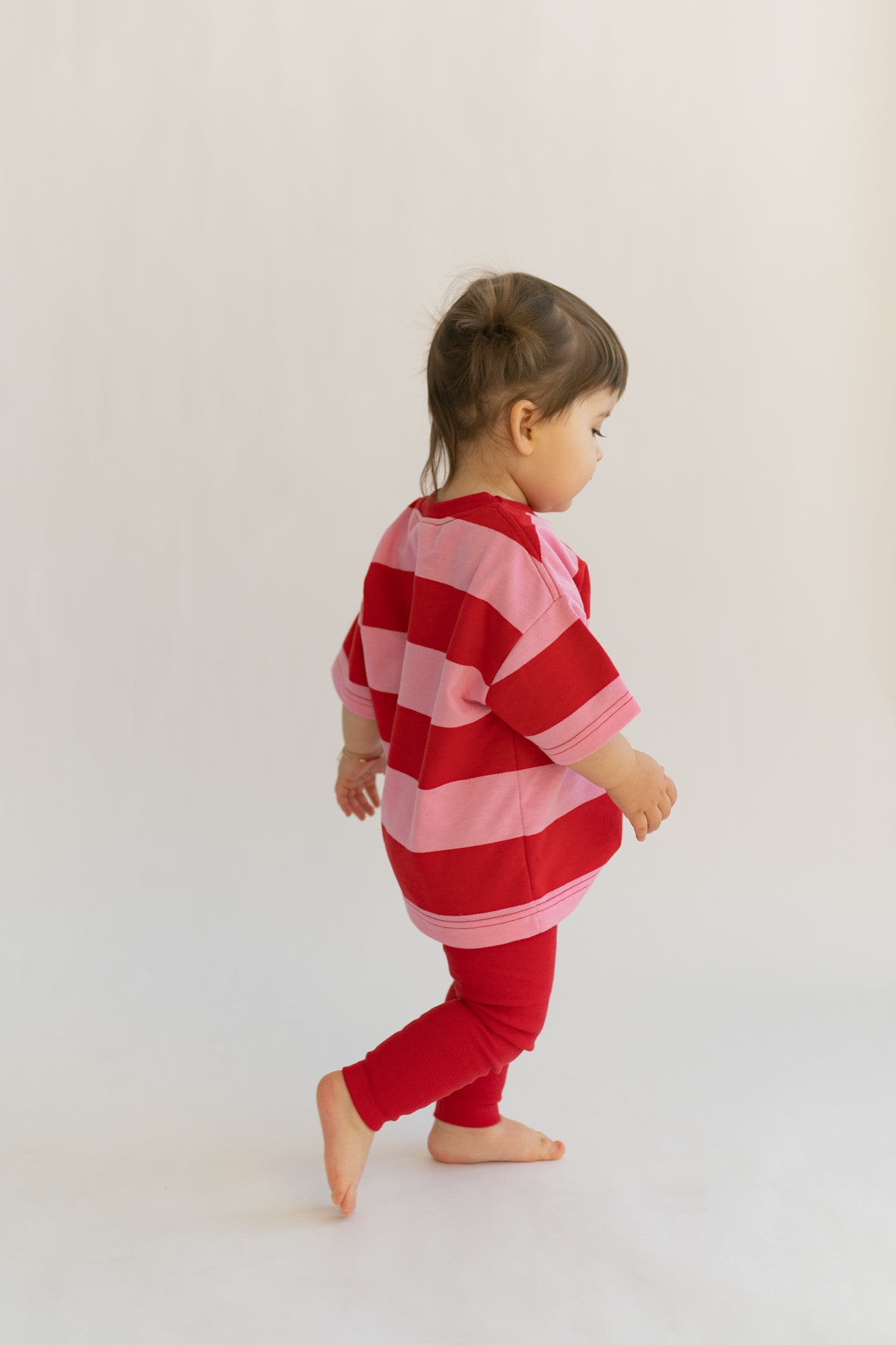 T-shirt BERRY STRIPES