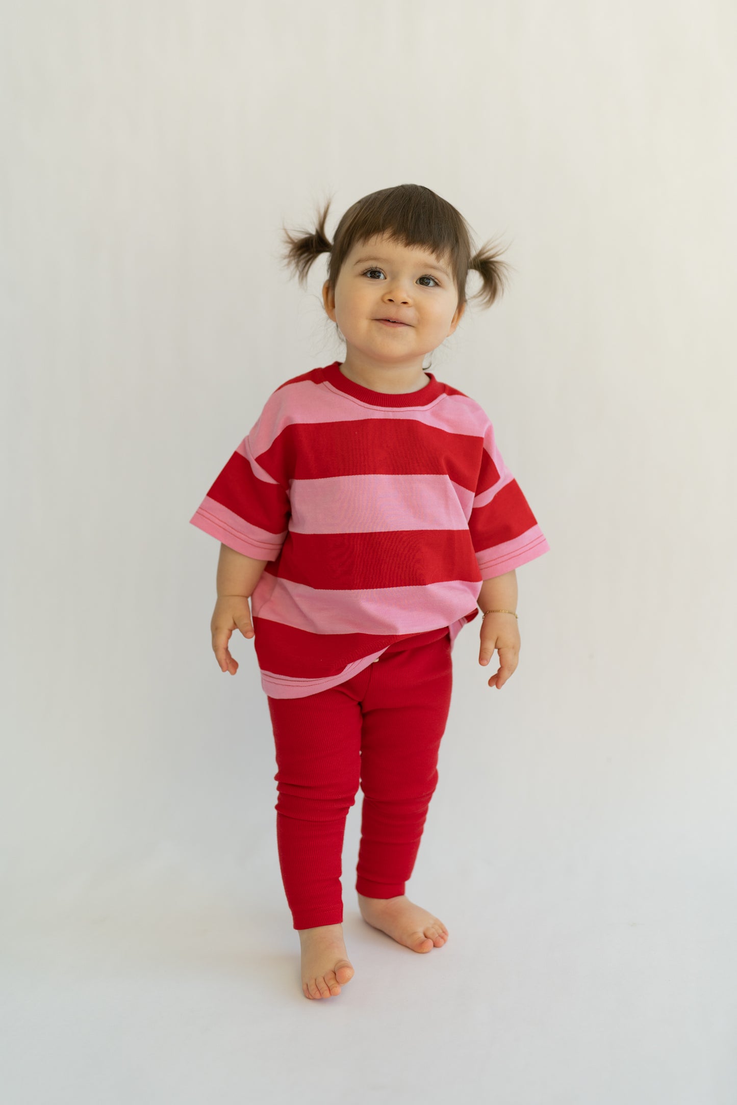 T-shirt BERRY STRIPES