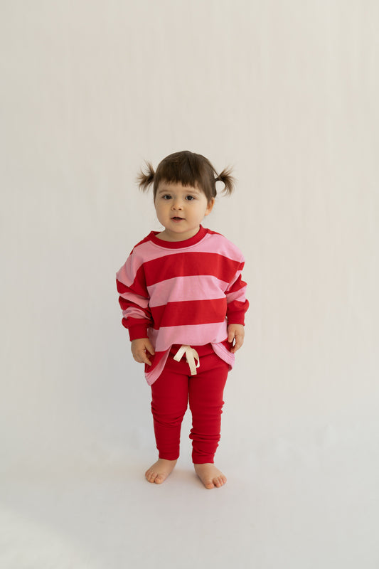 Bluza BERRY STRIPES