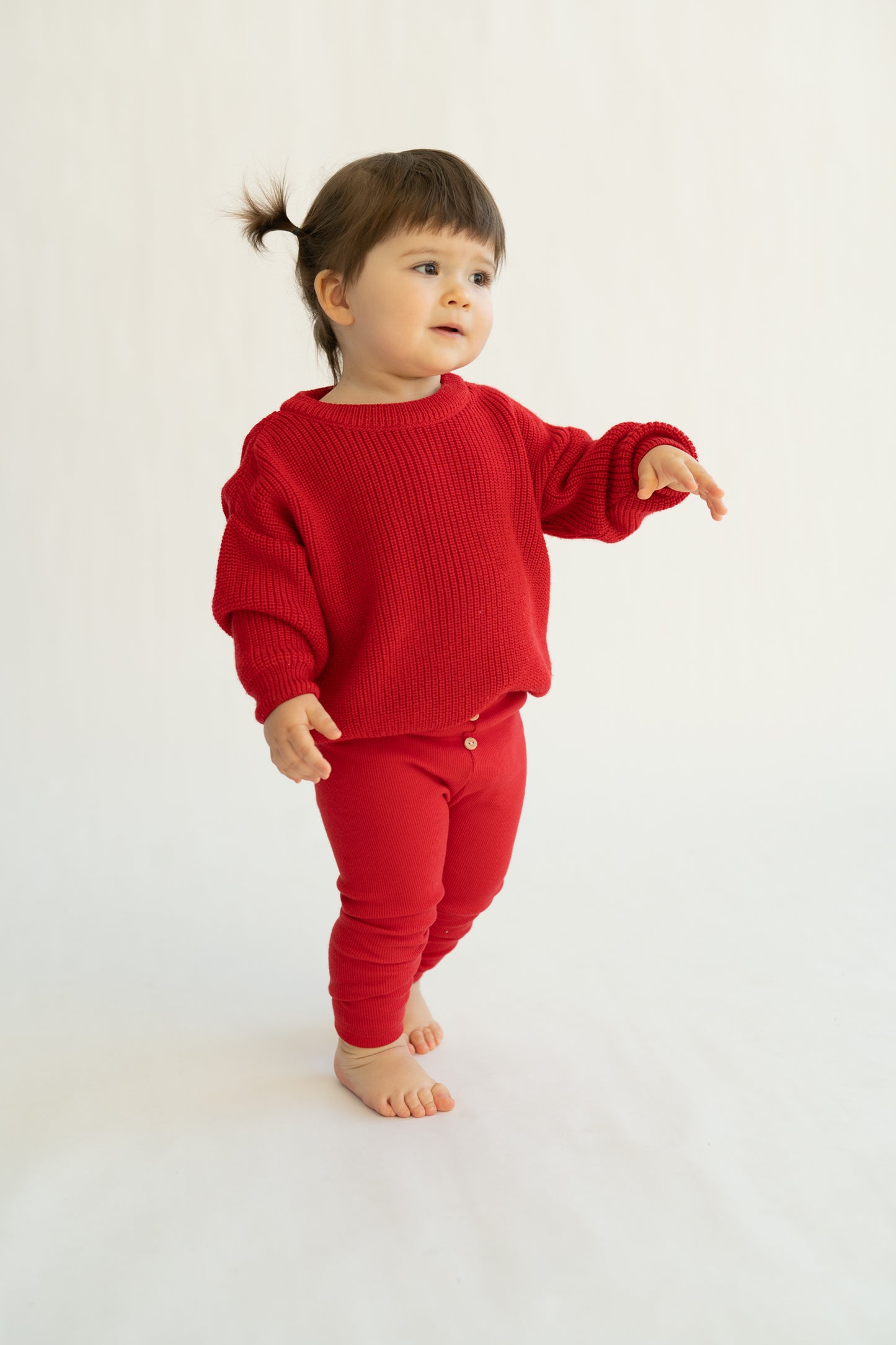 Sweter merino CLASSIC RED